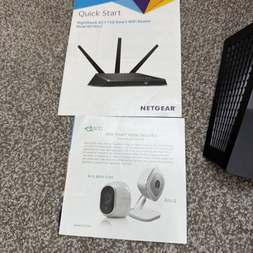 NETGEAR Nighthawk AC1750 Smart WiFi Router R6700 - Picture 3 of 11